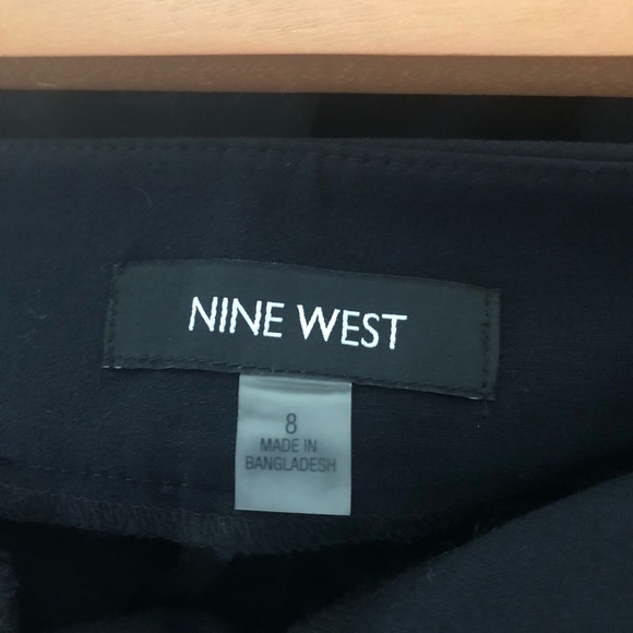 Black Nine West Skinny Dress Pants - Picture 2 of 3